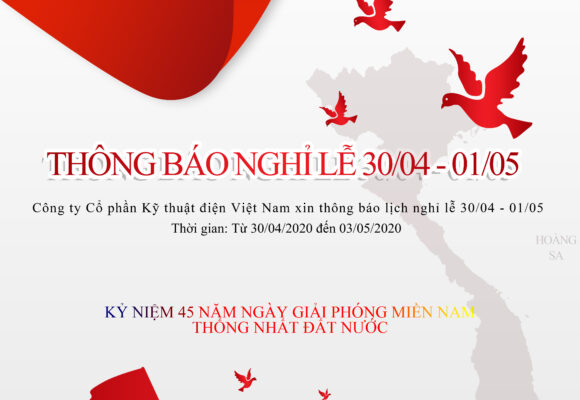 Holiday Notice 30/04 – 01/05 Holiday Notice 30/04 – 01/05